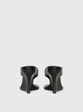 Two Summers Wedge Heels Black