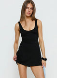 Sosa Jersey Scoop Playsuit Black