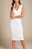 Ash Bandage Dress White Pearl Sale