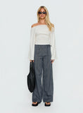 Rush Hours Tie Up Pants Navy