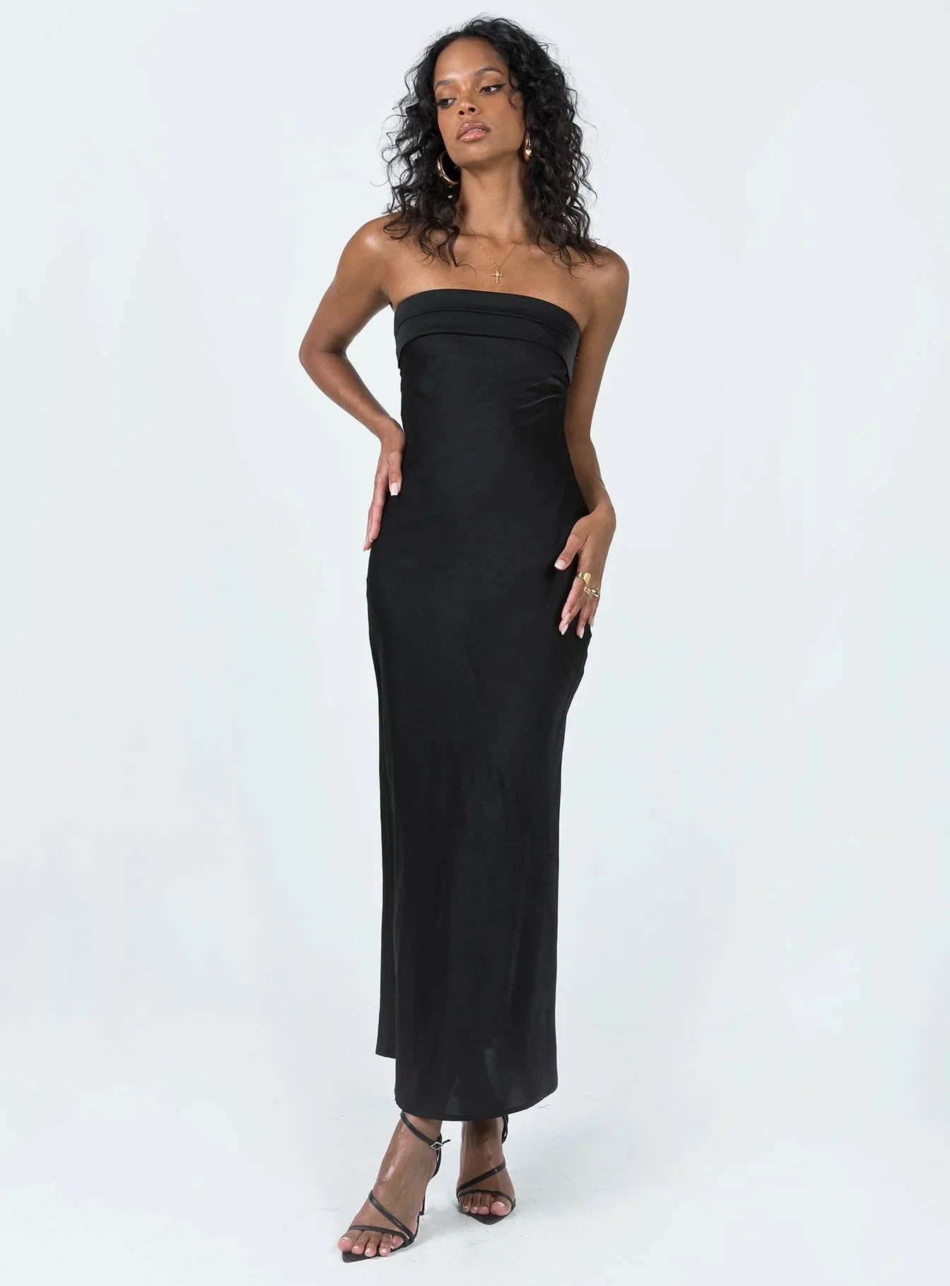 Shaun Midi Dress Black