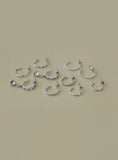 Delfine Earring Pack Silver