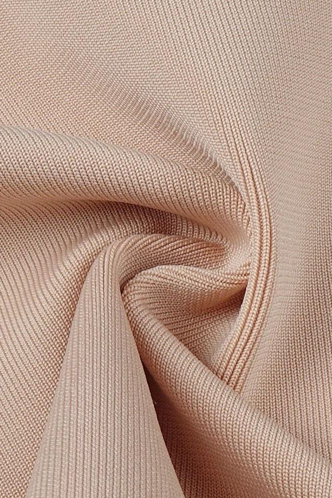 Milan Bandage Midi Dress Nude Sale