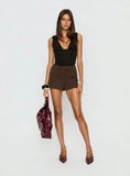 Rebeka Micro Short Brown