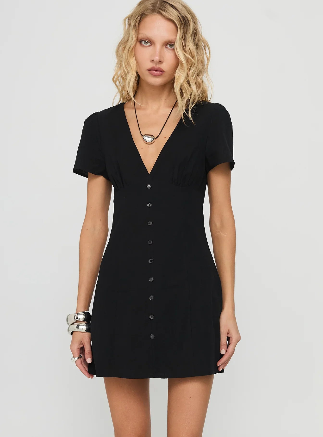 Loveliness Playsuit Black Petite