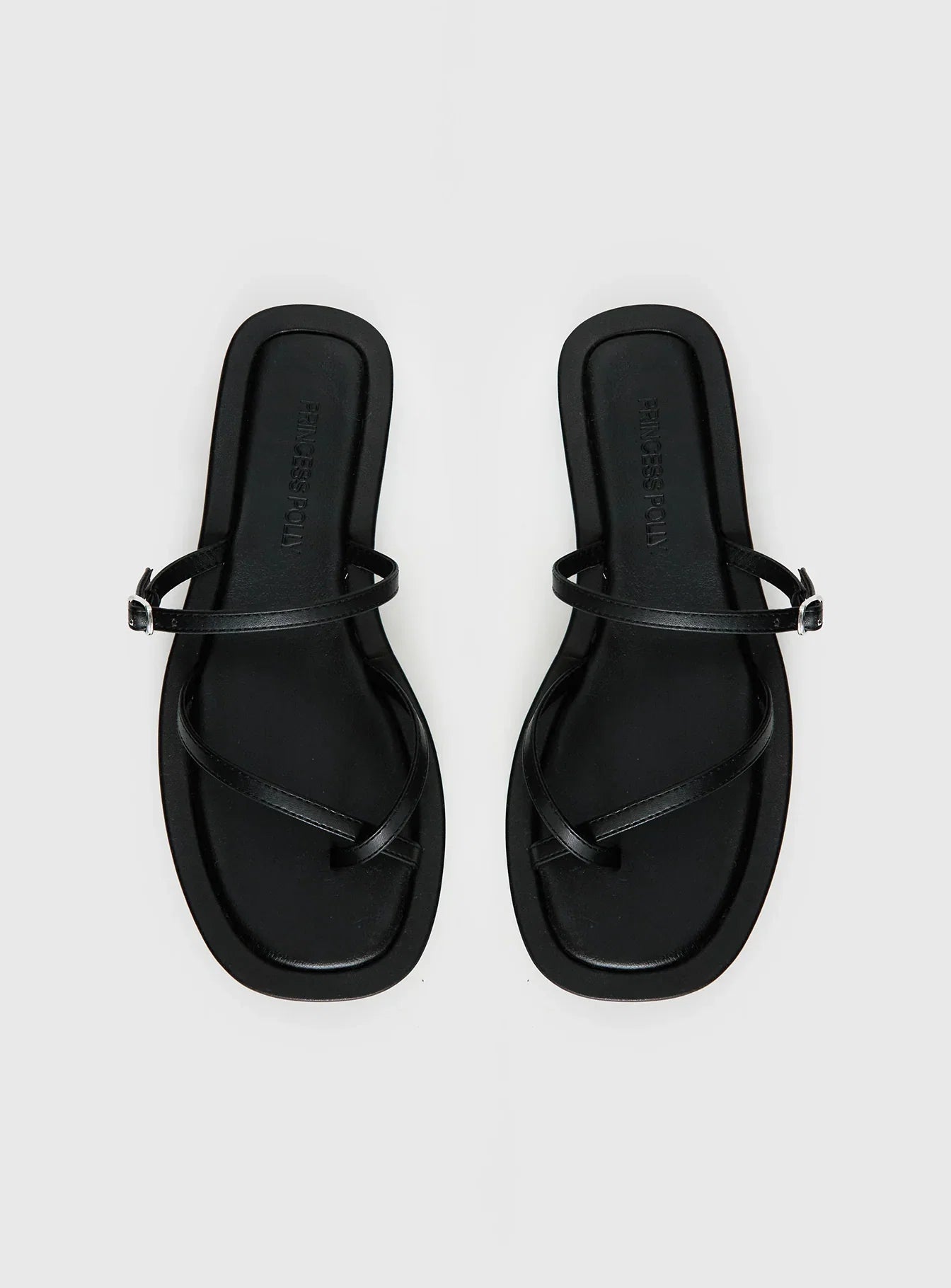 Riki Mini Belt Sandals Black