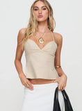 Candid Top Beige