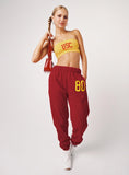 USC Sweatpants Cardinal Red White