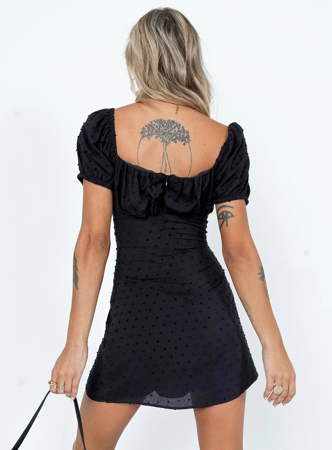 Fauci Mini Dress Black