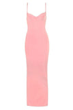 Blanche Bandage Maxi Dress Dusty Pink Sale