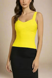 Jay Bandage Top Sun Yellow