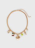 All My Life Charm Necklace Gold