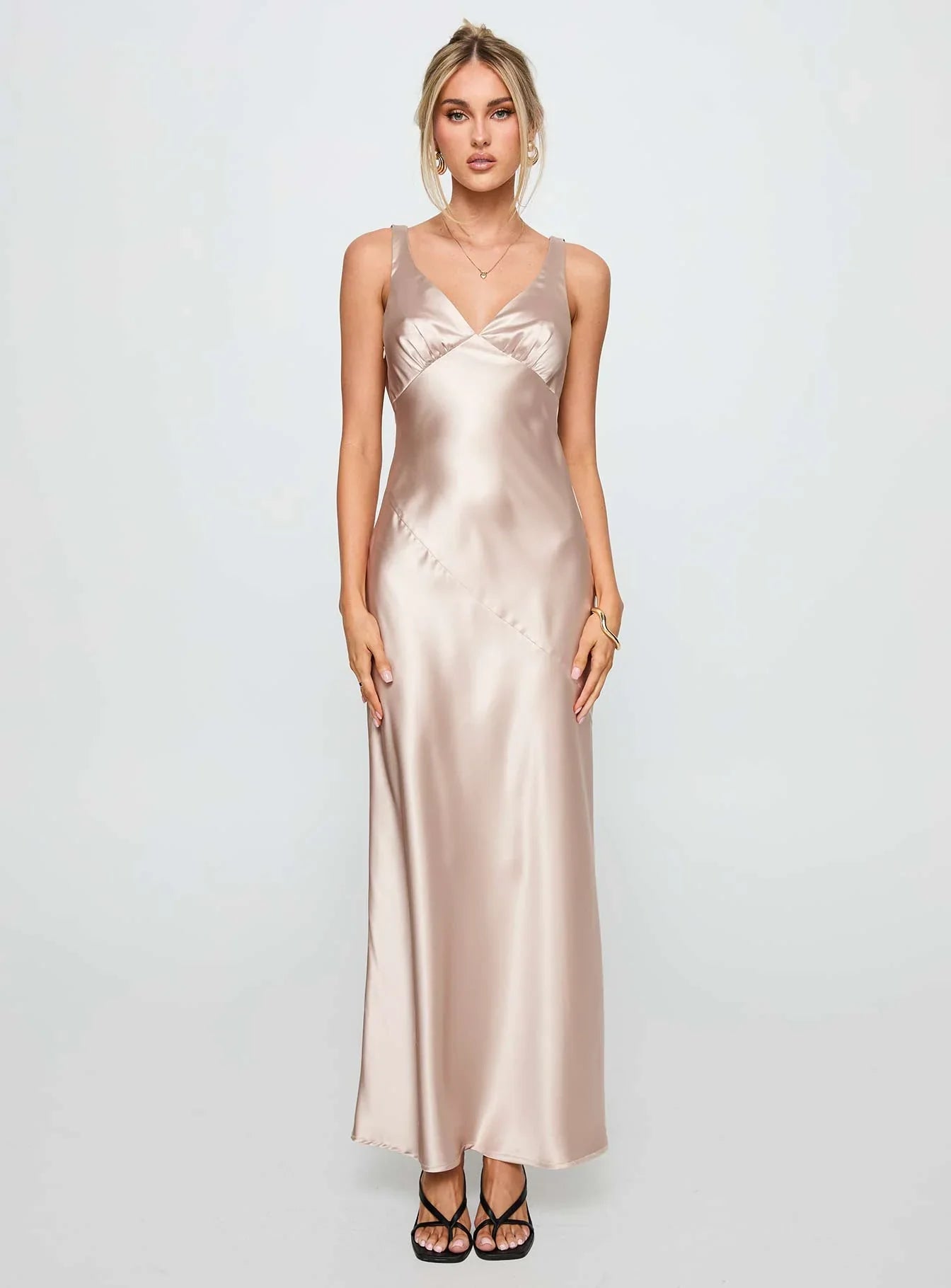 Northern Star Maxi Dress Champagne