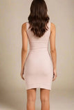 Aspen Bodycon Mini Dress Nude