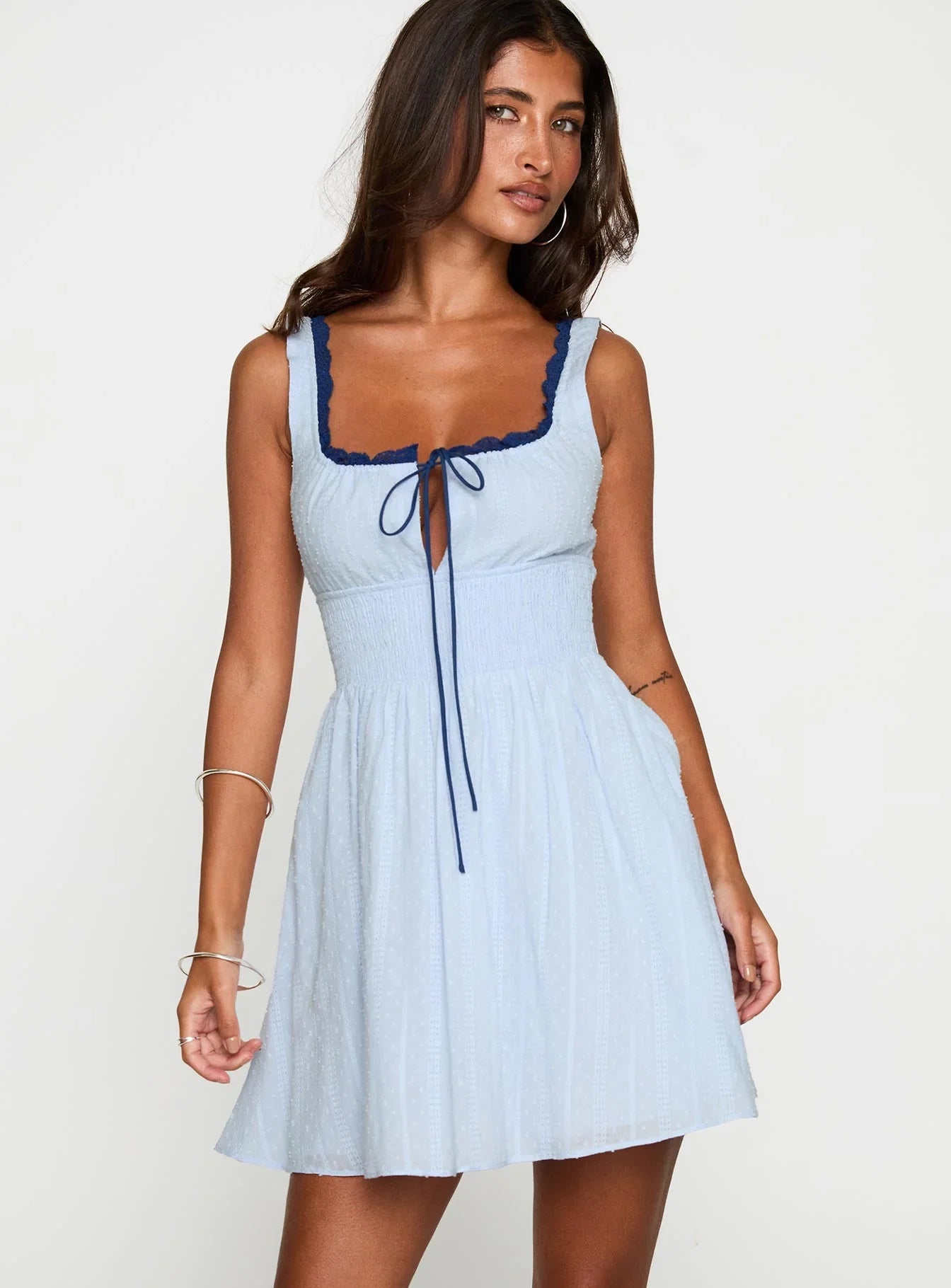 Natilda Mini Dress Blue