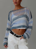 Perren Sweater Blue Stripe
