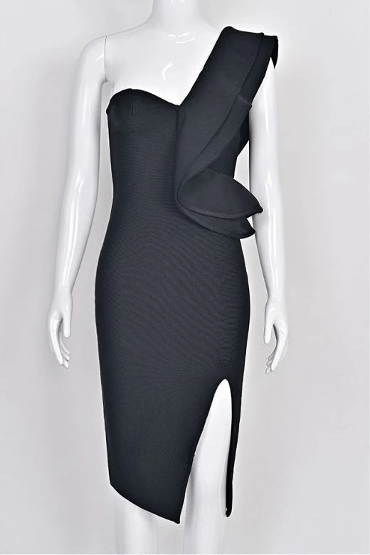 Hayley Bodycon Dress Classic Black