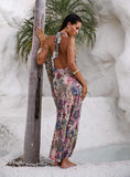 Cassiday Halter Maxi Dress Multi