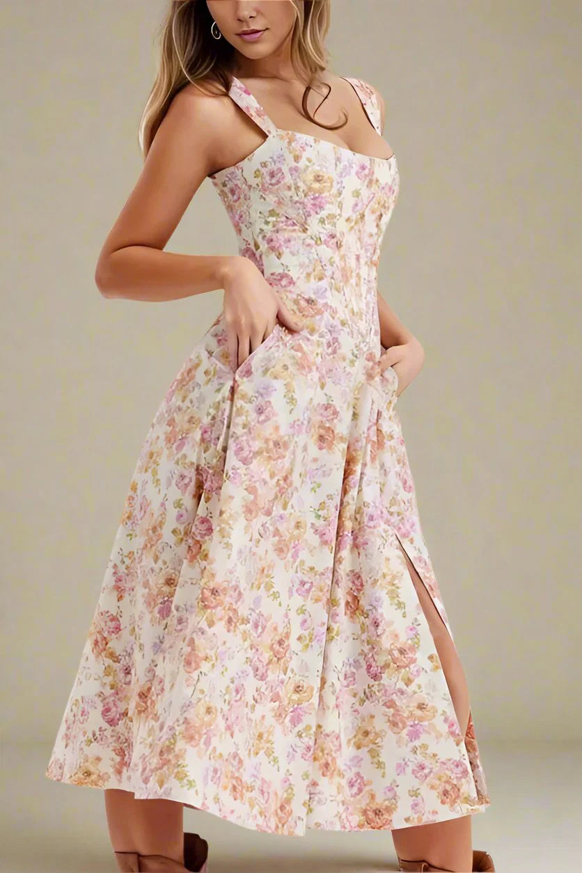 Monique Bodycon Dress Dusty Pink Sale