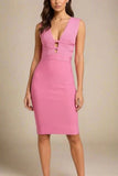 Bay Bandage Dress Ballet Pink
