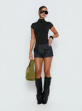 Thunderbird Micro Shorts Dark Indigo Wash