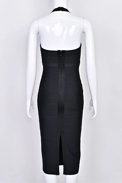 Lara Bandage Midi Dress Classic Black
