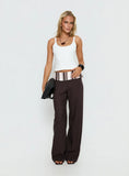 Quenlin Folded Straight Leg Pant Multi