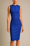 Aurora Bandage Dress Navy Blue