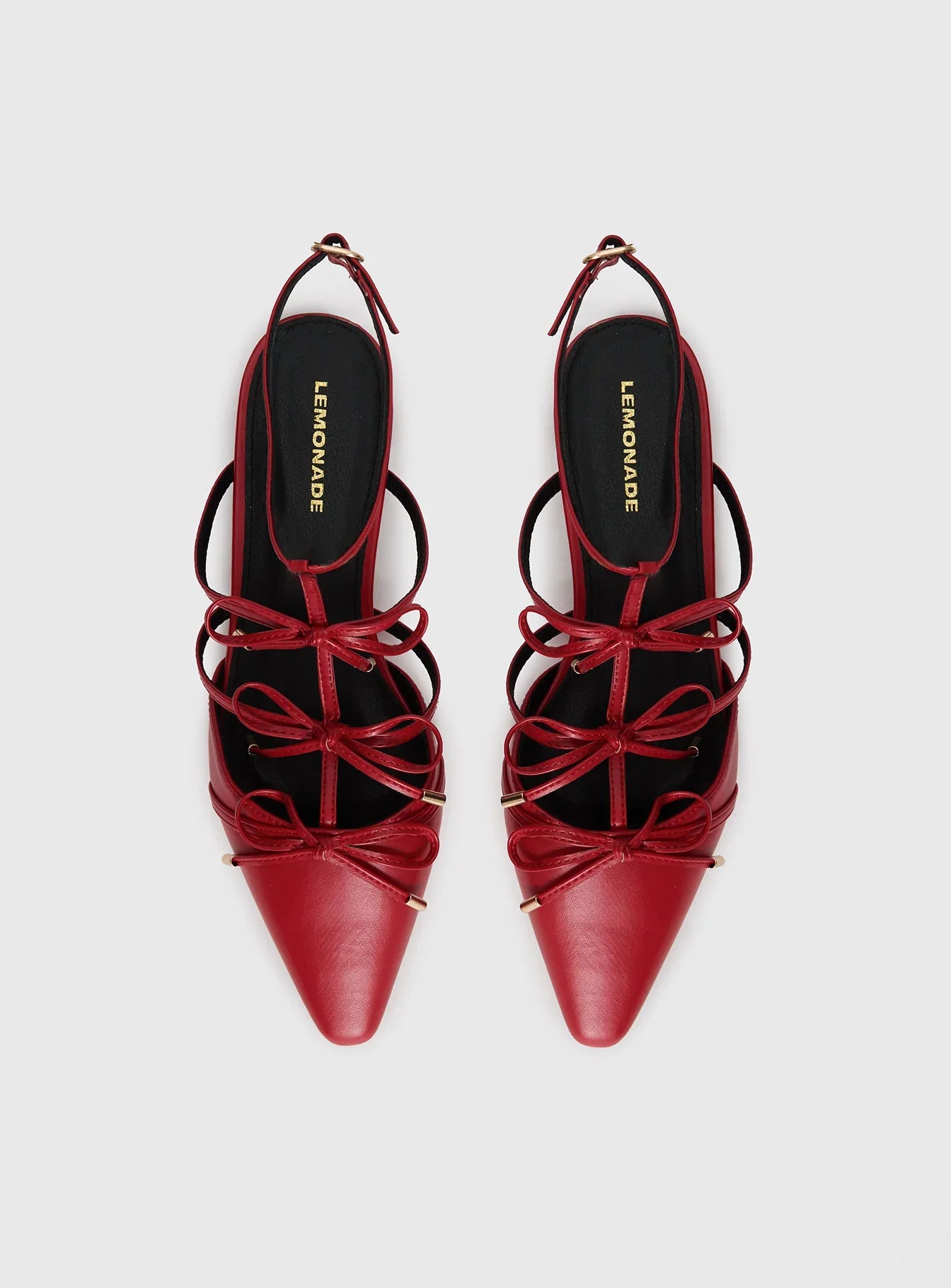 Ballet Club Flats Red