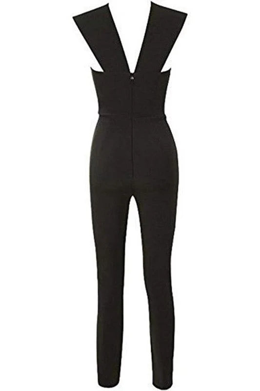 Pia Bandage Pants Jumpsuit Classic Black