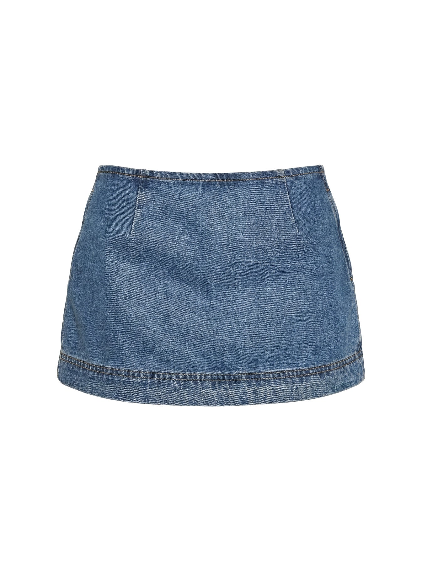 Stefenie Denim Skort Mid Wash Petite