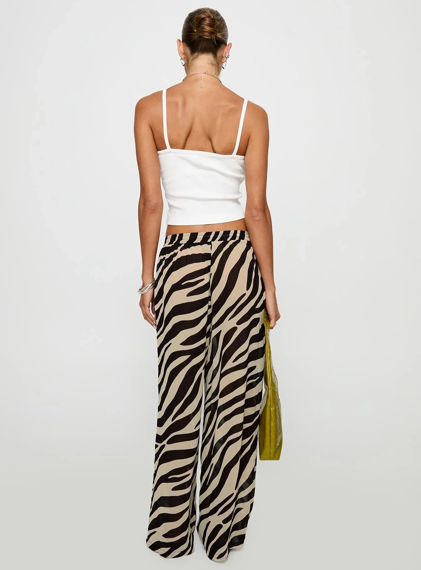 Fyre Wide Leg Pant Zebra