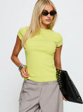 Baseline Longline Rib Top Green