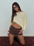 Nelida Sheer Poncho Green