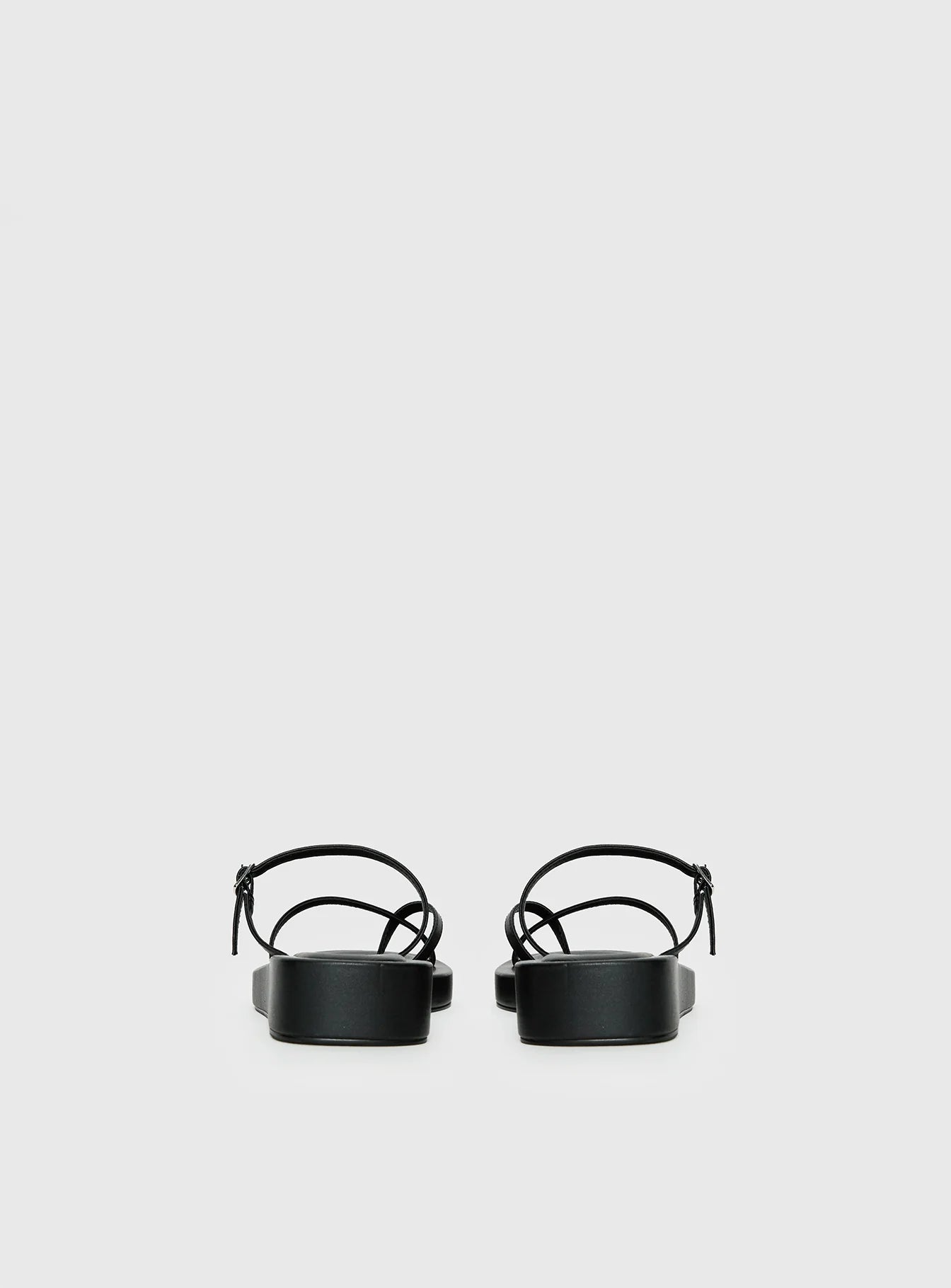 Riki Mini Belt Sandals Black