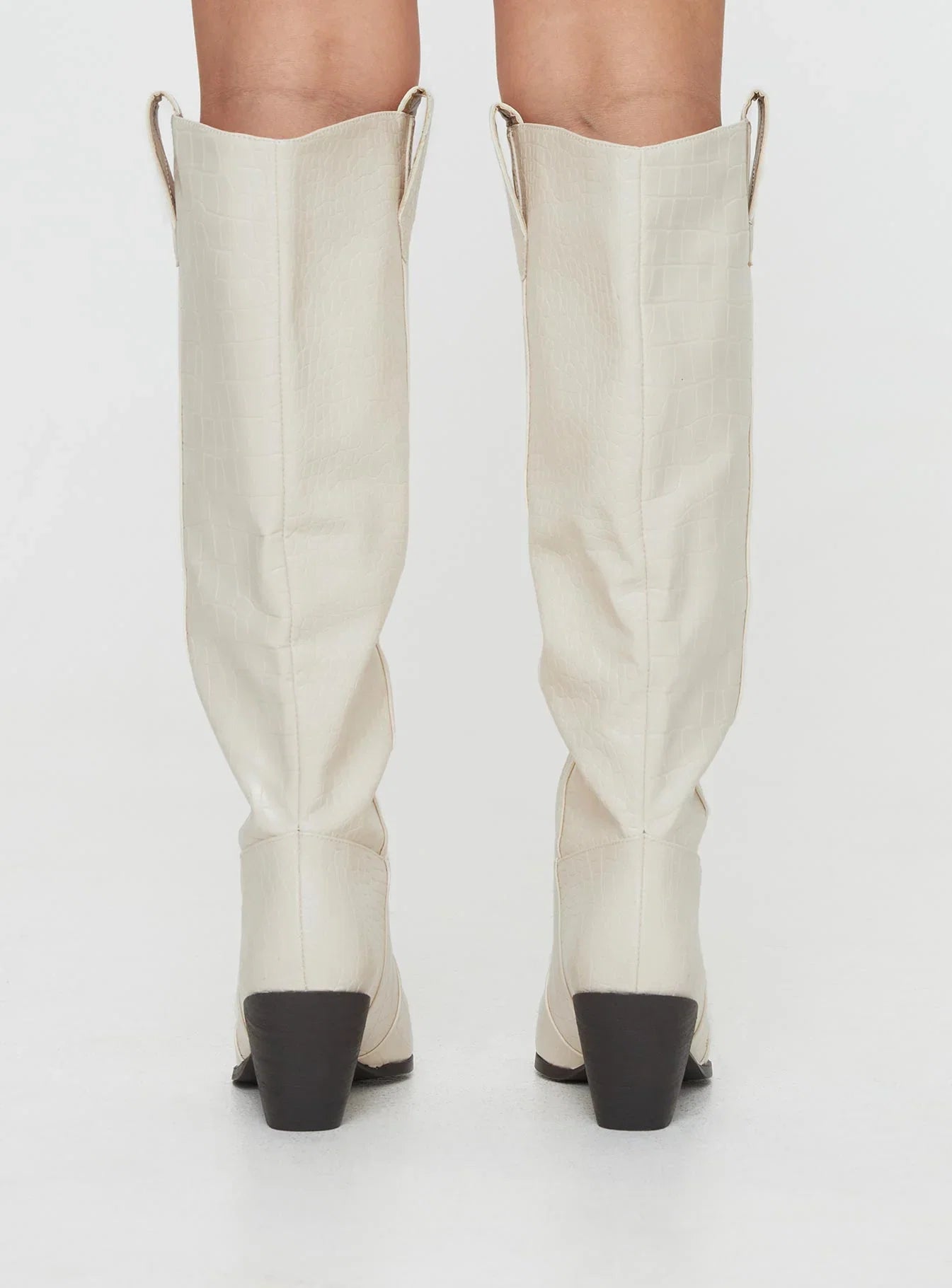 Riley Boots Ecru