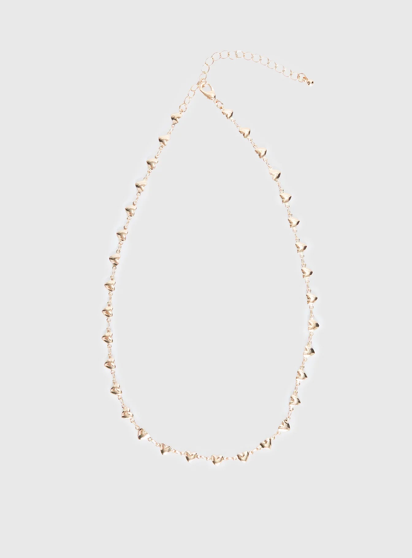 Kinsey Heart Necklace Gold
