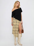 Icon Baby Off Shoulder Top Black
