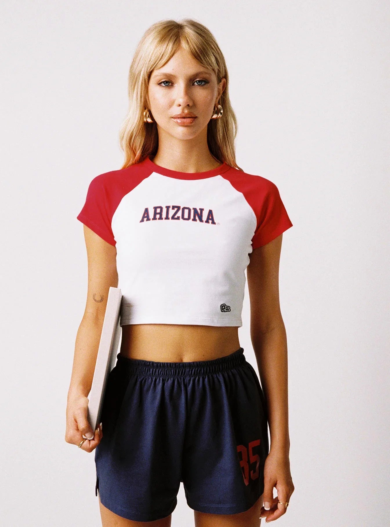 U of A Homerun Tee Red White