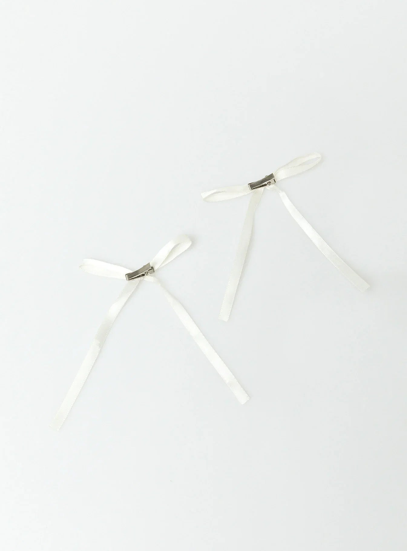 Dee Hair Bows White
