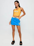 UCLA Tailgate Halter Top Gold
