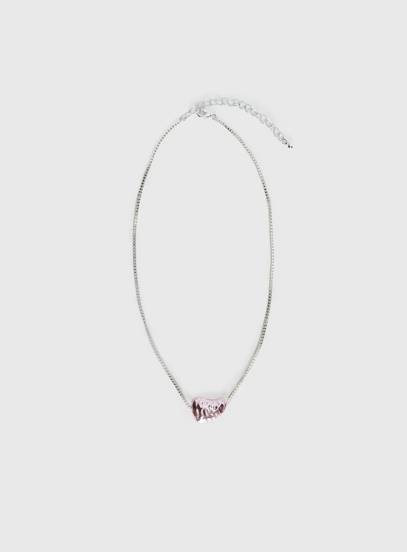 Living Large Pendant Necklace Pink