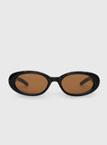 Leopold Sunglasses Black Brown