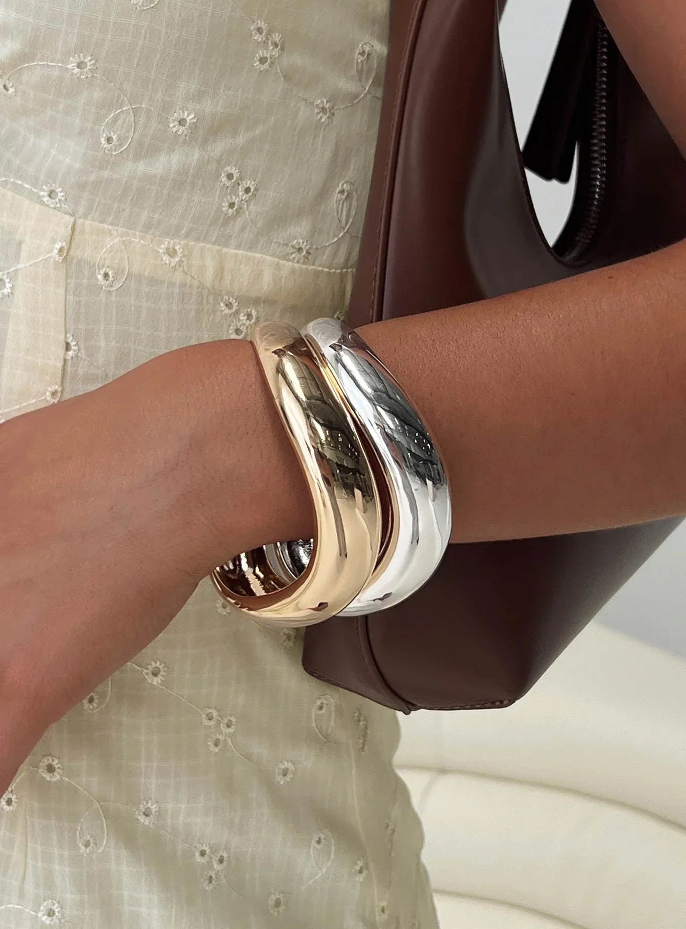 Softer Side Bangle Pack Silver Gold