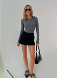 Essentially Skort Black Petite