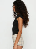 Avena Backless Top Black