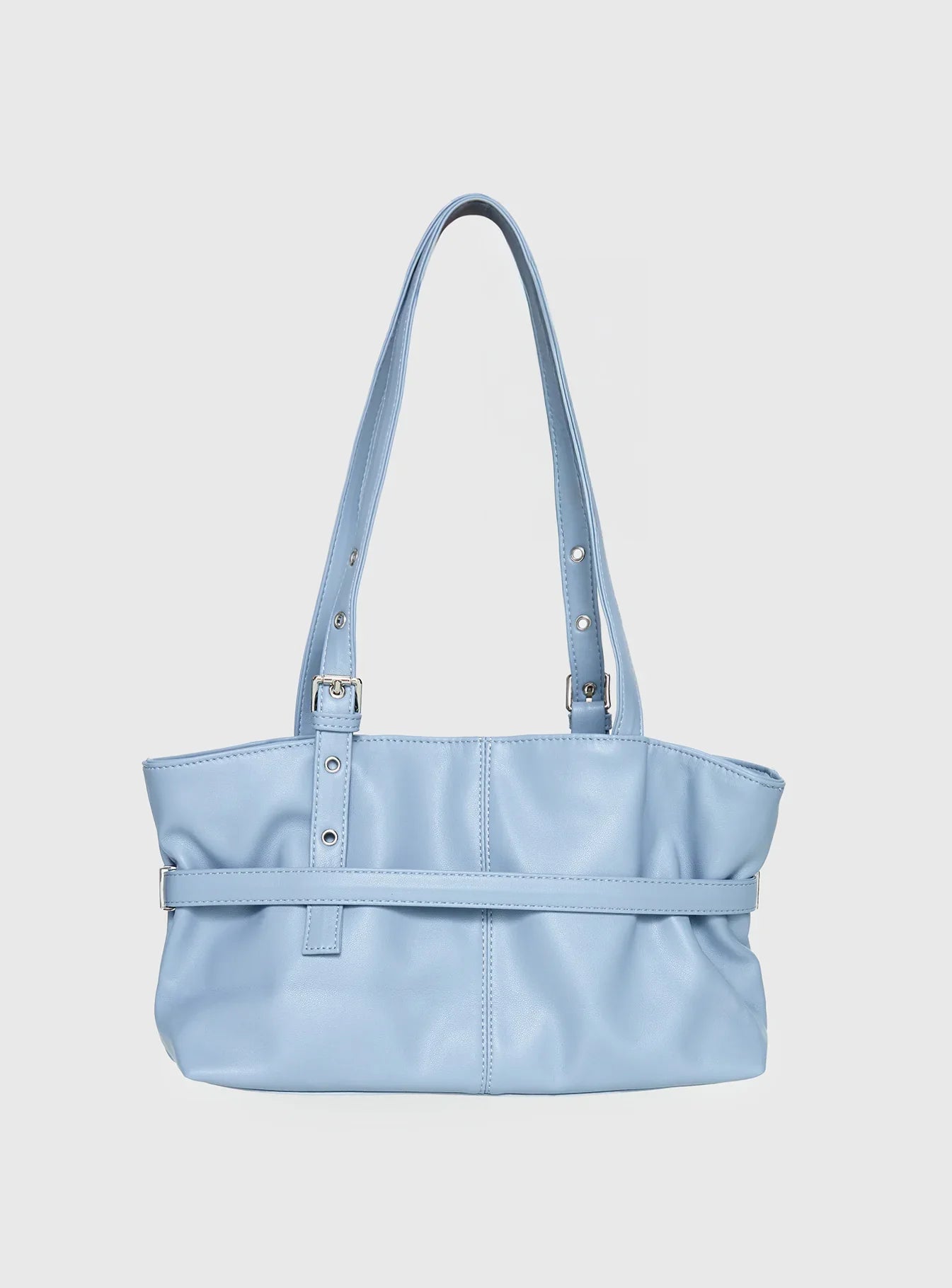 Sabyna Buckle Shoulder Bag Blue
