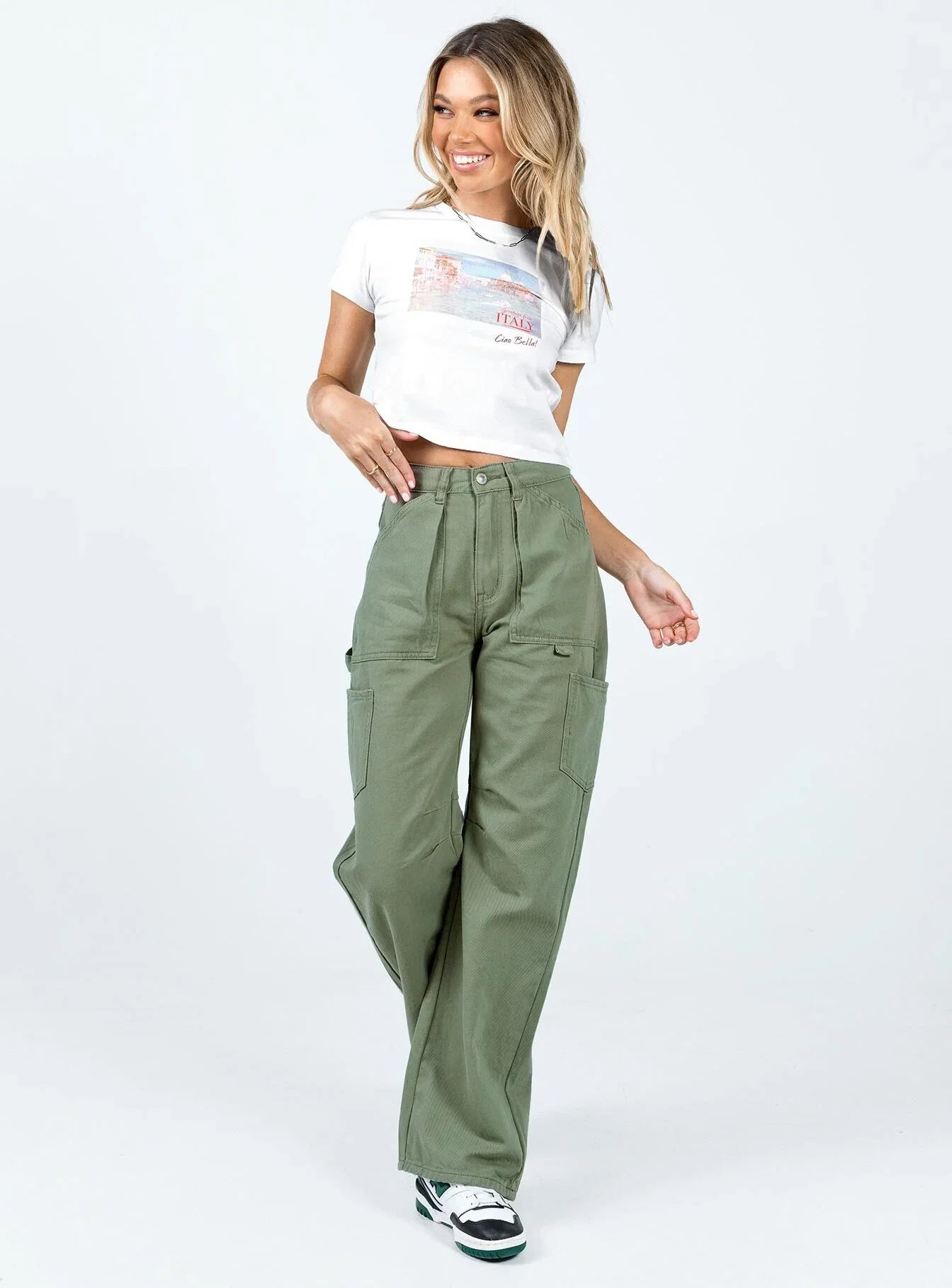 Italy Love Tee Ivory