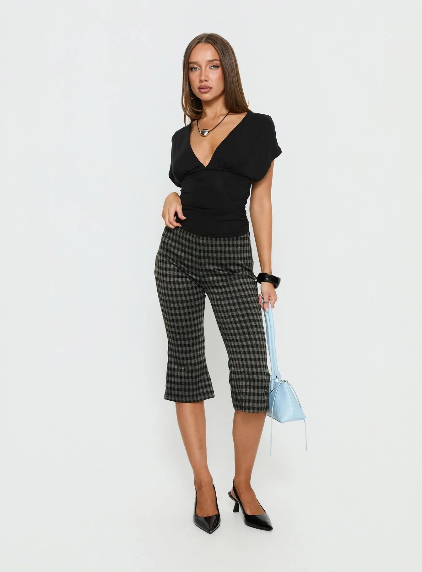 Lights Are Off Capri Pants Multi
