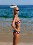 Lemmi Swim Short Blue Polka Dot